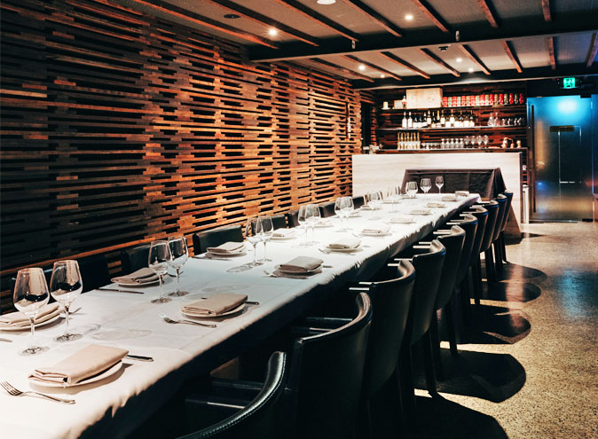 Leonards bar restaurant function rooms brisbane venue hire venue cbd venue room private dining basement stone exclusive 016