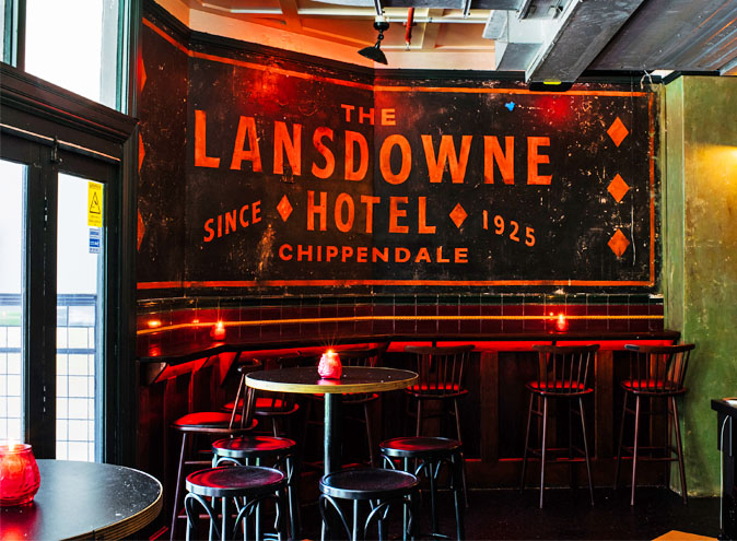 The Lansdowne Hotel <br> Pub & Rooftop Venue Hire