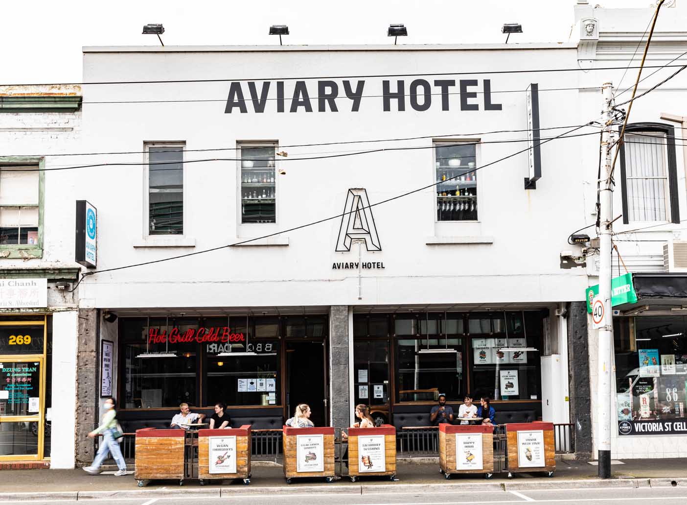 Aviary Hotel <br/> Best Beer Gardens