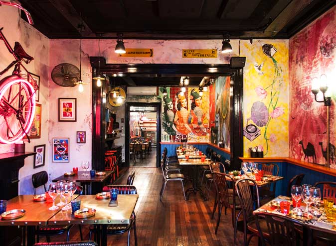Masala Theory function rooms Sydney Surry Hills venue hire small private dining indian themed sit down party birthday wedding celebration event 001
