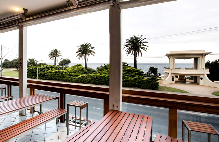 Sandringham hotel Beach Bar Restaurant Best Melbourne Top Waterfront