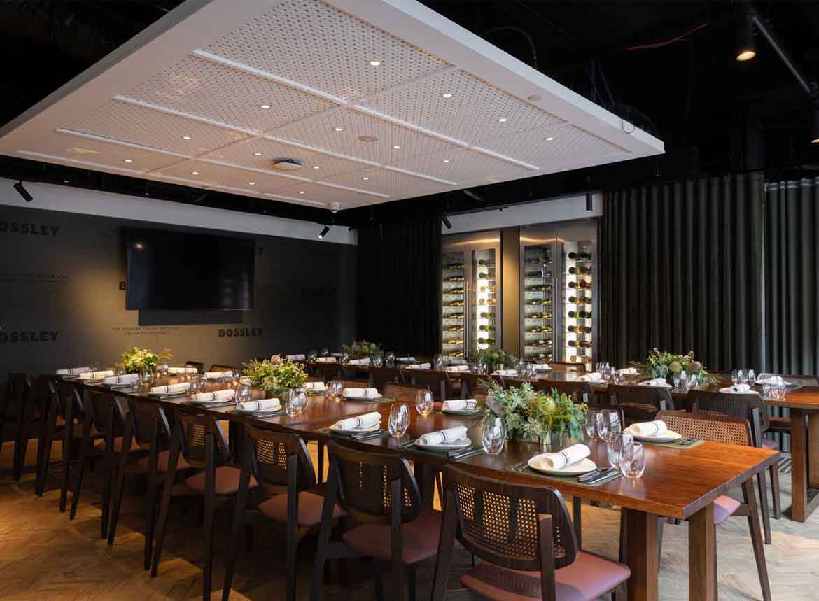 Bossley <br> Private Dining Venues