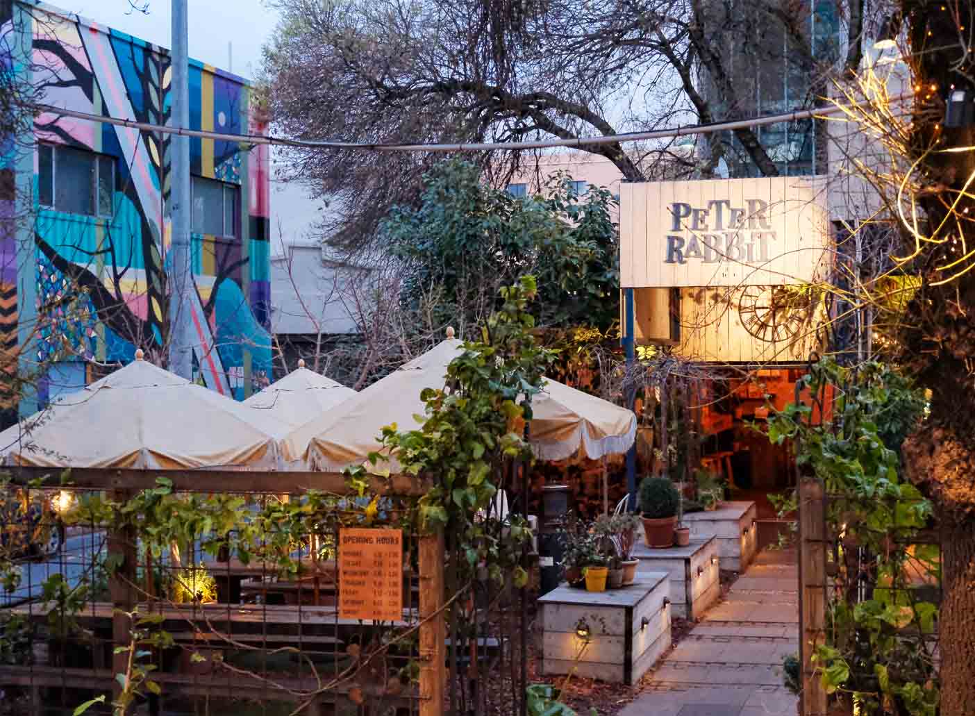 Peter Rabbit  Secret Garden City Café