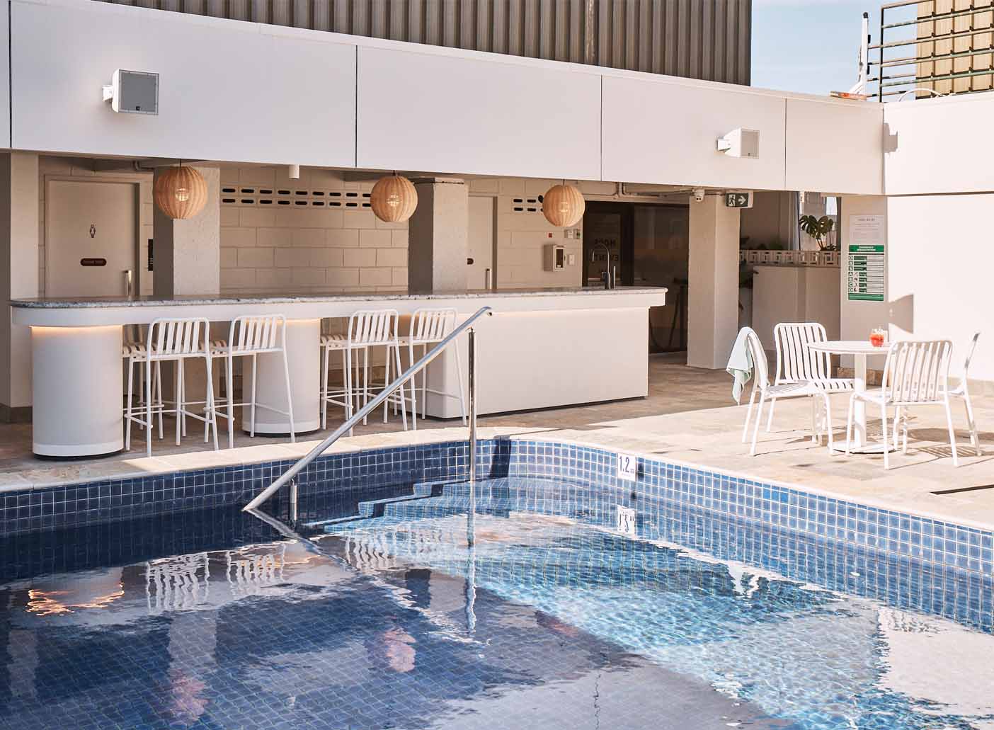 Rooftop Pool @ Rydges Melbourne <br> Poolside Venues