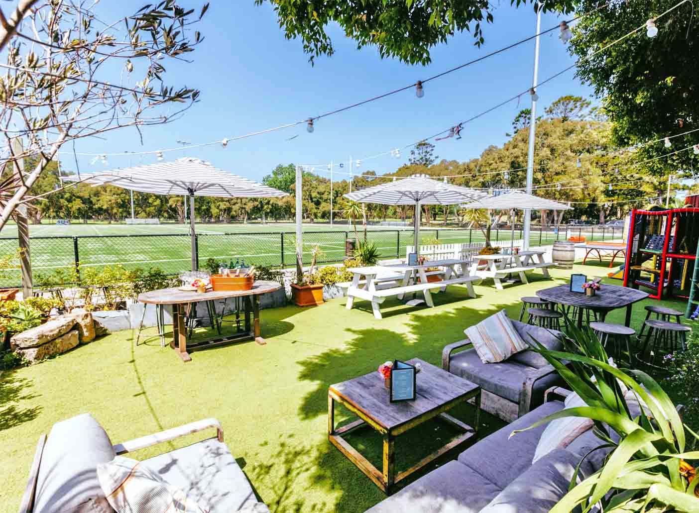 The Field at Easts Rugby <br> Vibrant Bars