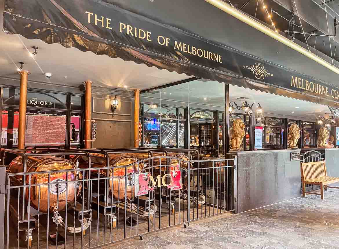 Melbourne Central Lion Hotel <br> Classic Bars