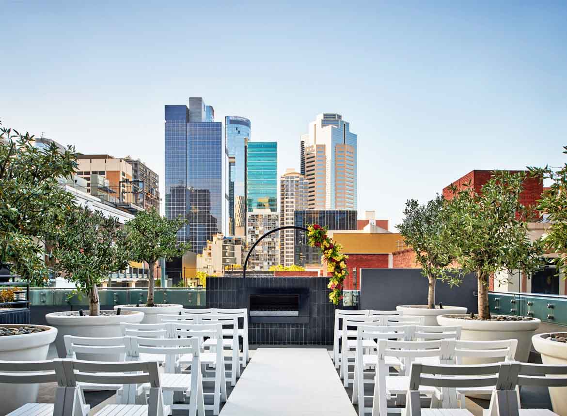 Sheraton Melbourne Hotel <br> Rooftop Function Venues