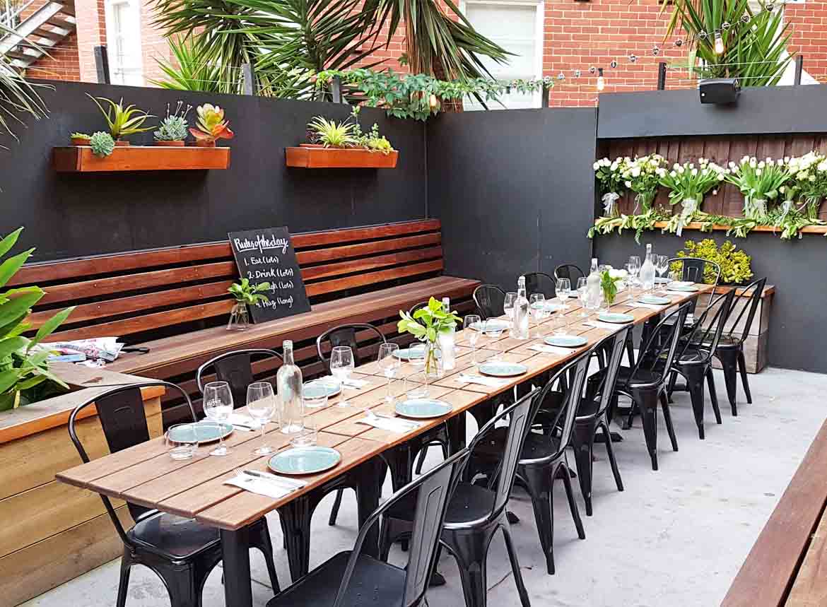 The Tippler Co Function Venues East Melbourne Rooms Venue Hire Small Party Dining Outdoor Courtyard Private Corporate Cocktail Event 018