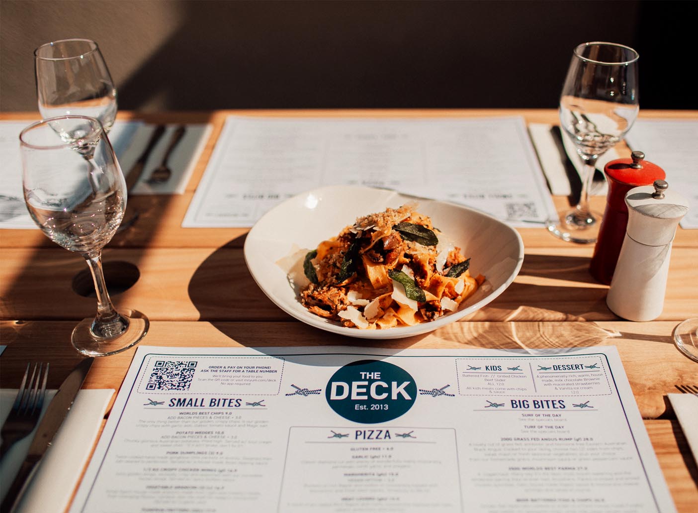 The Deck est. 2013 <br> Stunning Local Pubs