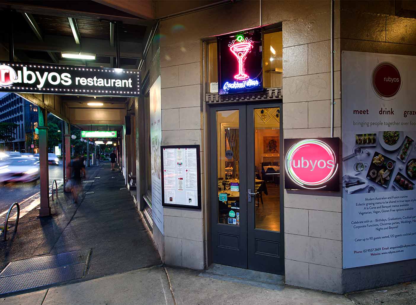 Rubyos Function Sydney Venues Newtown Rooms Hire Wine Good Food Modern Australian Friends Birthday Celebrations Family Vibrant 001